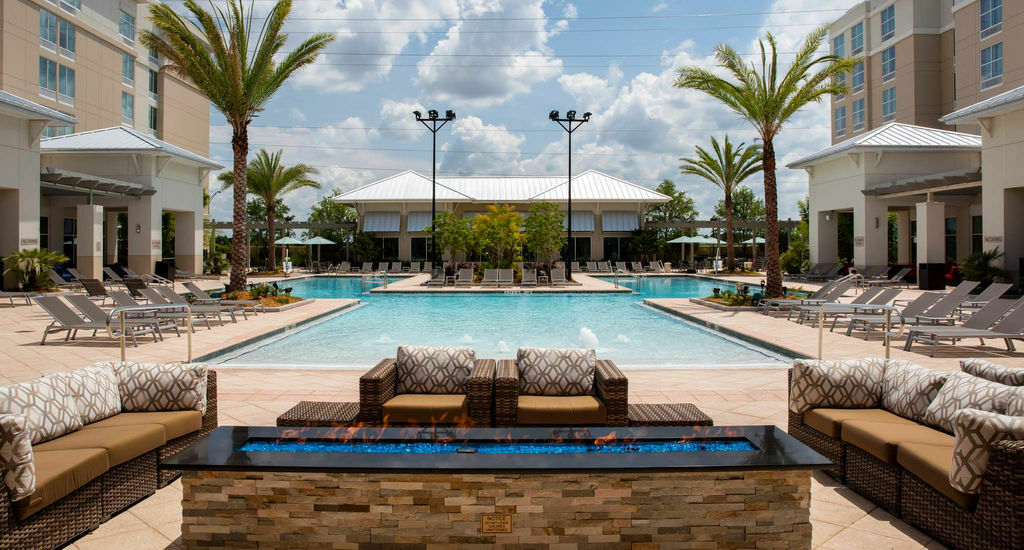 Towneplace Suites Orlando At Flamingo Crossings Town Center/Western Entrance Bay Lake Kültér fotó